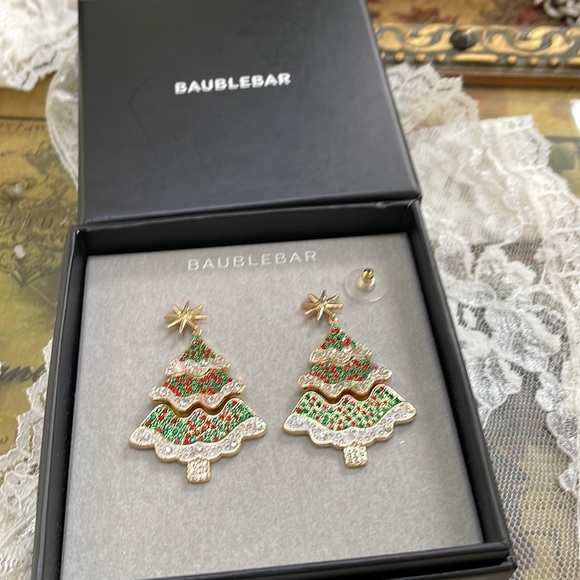 Baublebar 🎄 Christmas Tree Earrings - Picture 9 of 9